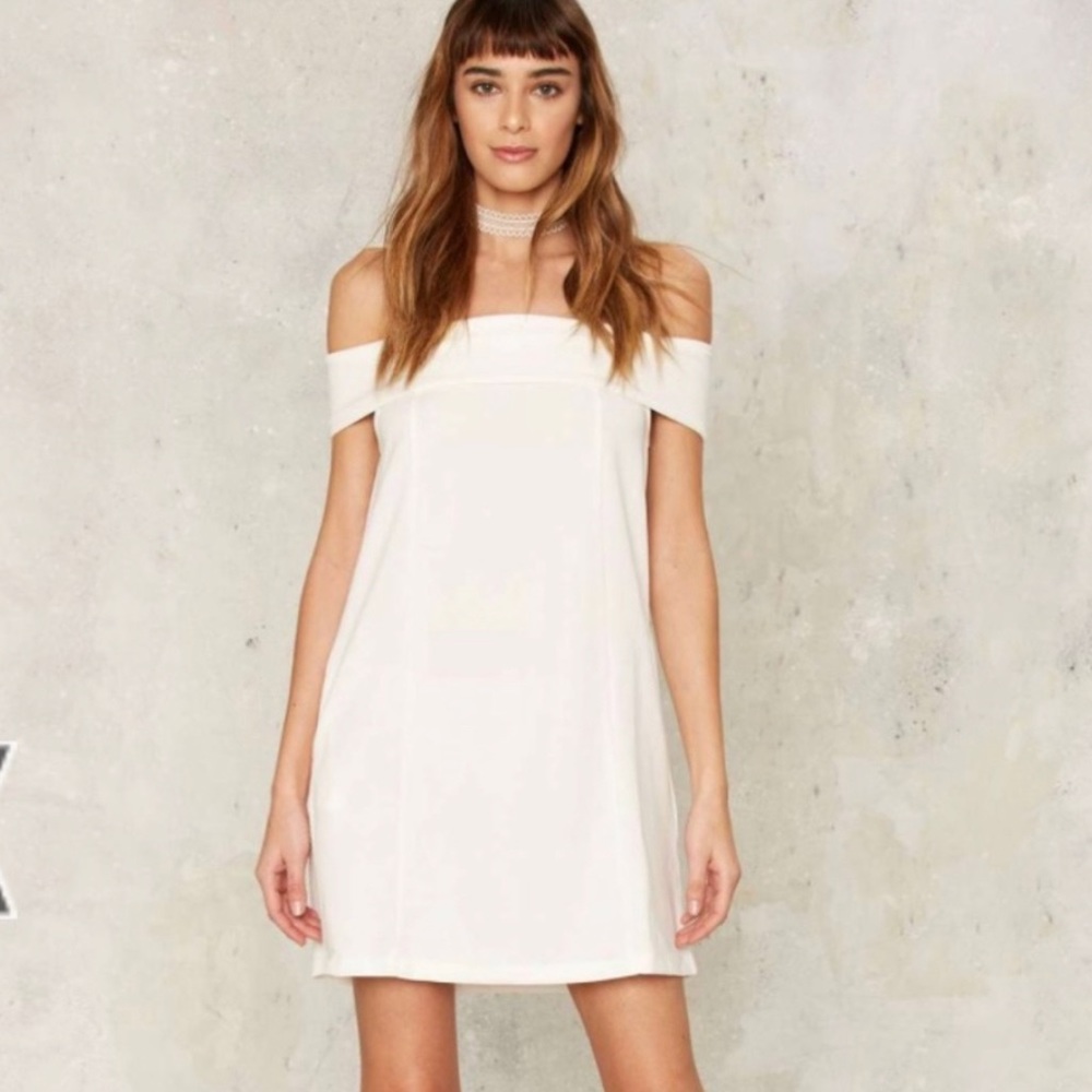 Nasty Gal White Dress 👗